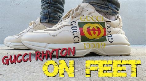 GUCCI RHYTON SNEAKERS ON FEET & IN DEPTH REVIEW